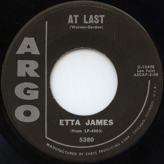 At Last - Etta James