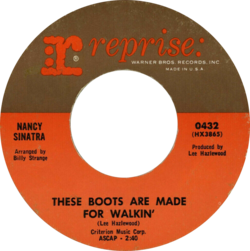 These Boots are made for Walking - Nancy Sinatra